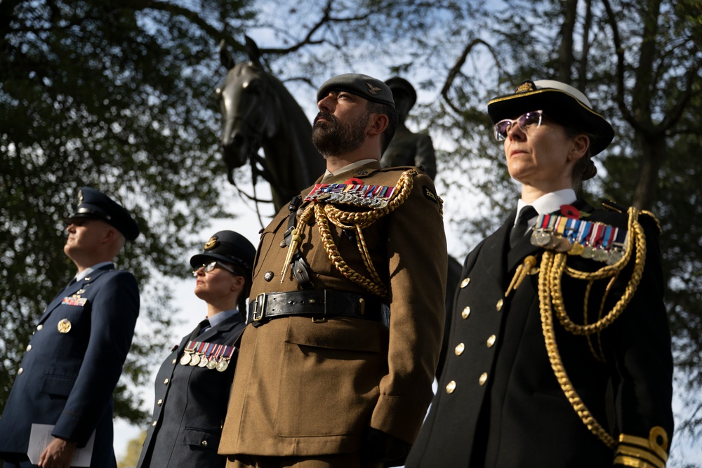 The British Embassy in Washington, D.C. Holds a Remembrance Ceremony at the Gravesite of Sir John Dill