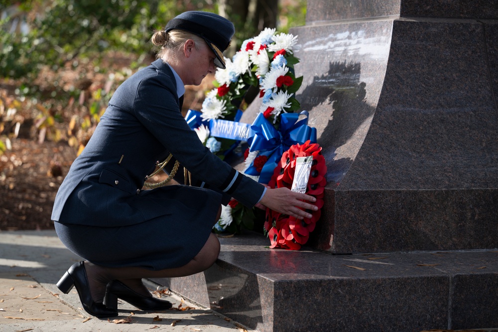 The British Embassy in Washington, D.C. Holds a Remembrance Ceremony at the Gravesite of Sir John Dill