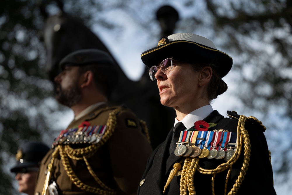 The British Embassy in Washington, D.C. Holds a Remembrance Ceremony at the Gravesite of Sir John Dill