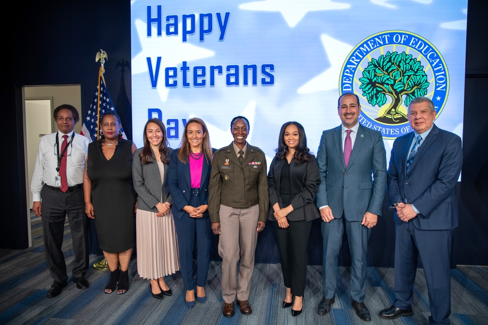 2024 Department Of Education Veterans Day program