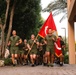 Marines and Sailors with Task Force 51/5 Celebrate the Marine Corps Birthday