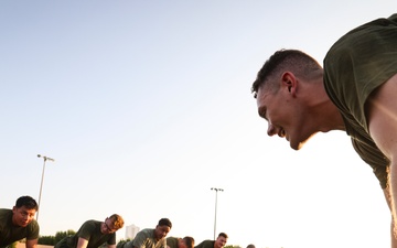 Marines and Sailors with Task Force 51/5 Celebrate the Marine Corps Birthday