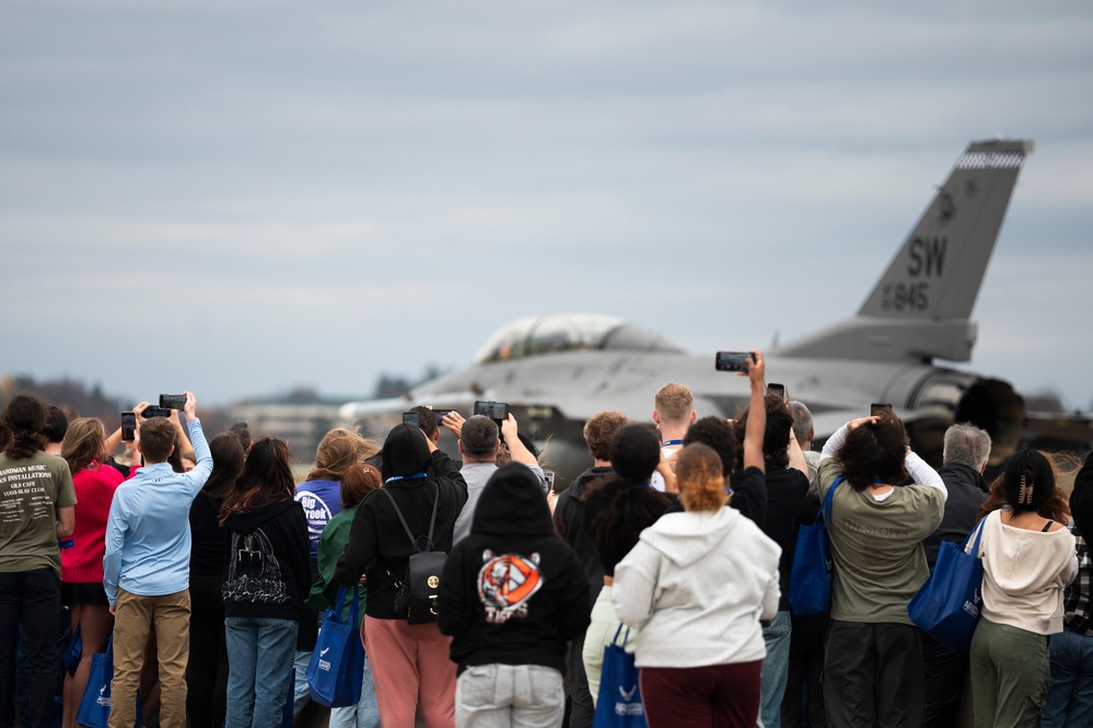 171 ARW Hosts Memorable All-Star Leadership Day for Local High School Students