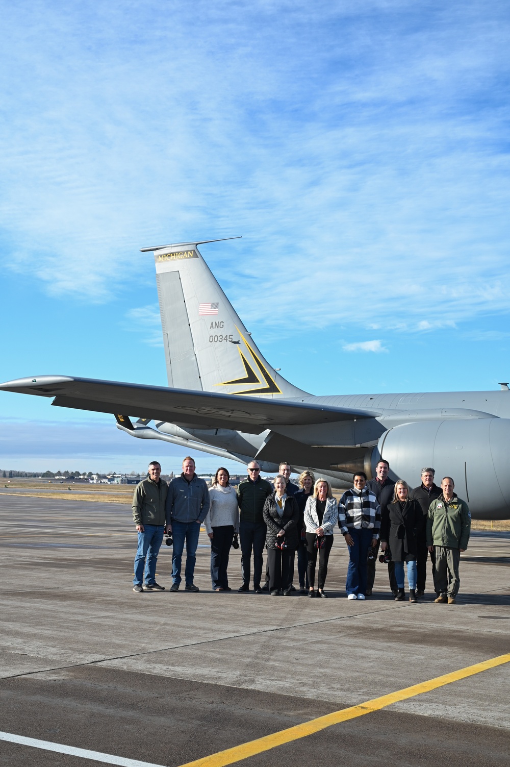 Minnesota, Michigan Air National Guard Conduct Civic Leader Flight