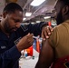 Nimitz Sailor Administers Flu-Shot