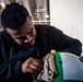 Nimitz Sailor Conducts Cranial Maintenance