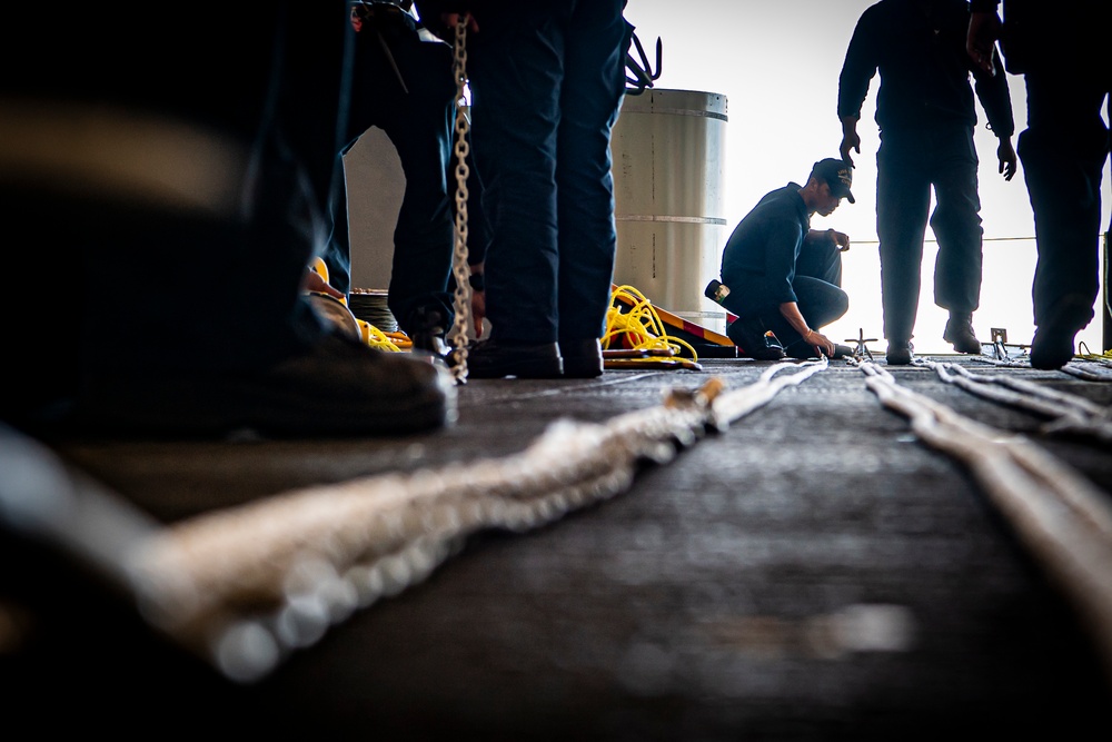 Nimitz Sailors Inventory Deck Equipment