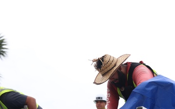 Hurricane Milton Response: Blue Roof Installation