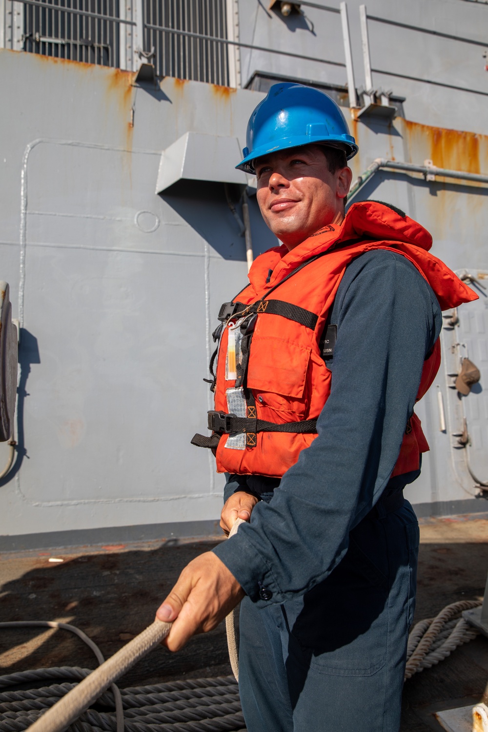 Routine Operations Aboard the USS Cole