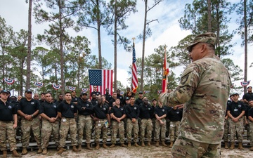 Department Of Corrections Held Ceremony Thanking FL National Guard Members For Support