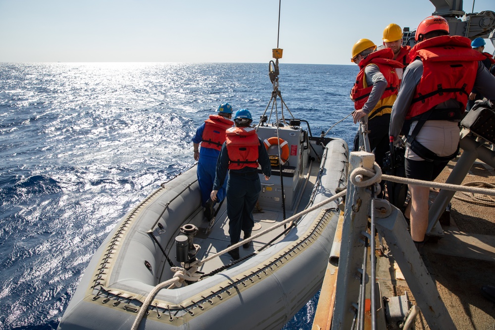 Routine Operations Aboard the USS Cole