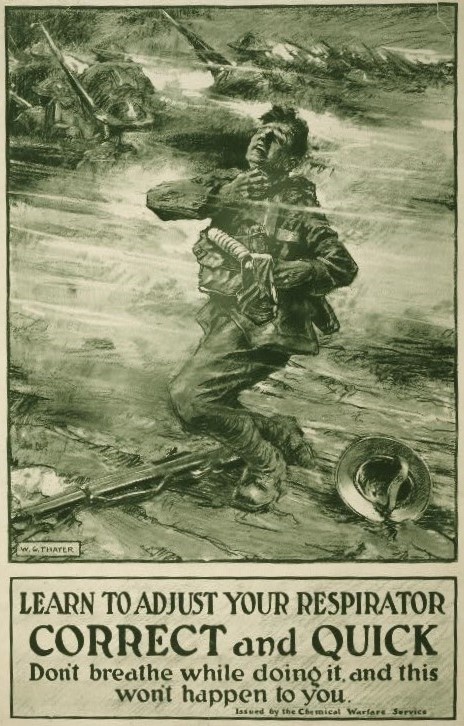 Maj. Church Reports on Chemical Warfare in France (15 NOV 1915)