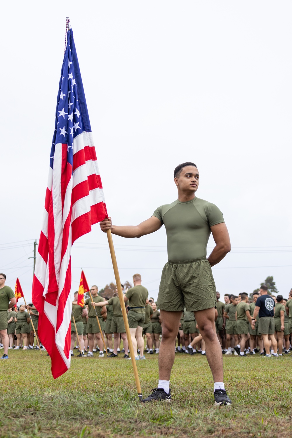 Marine Corps Combat Service Support Schools celebrates 249th birthday of the Marine Corps with motivational run