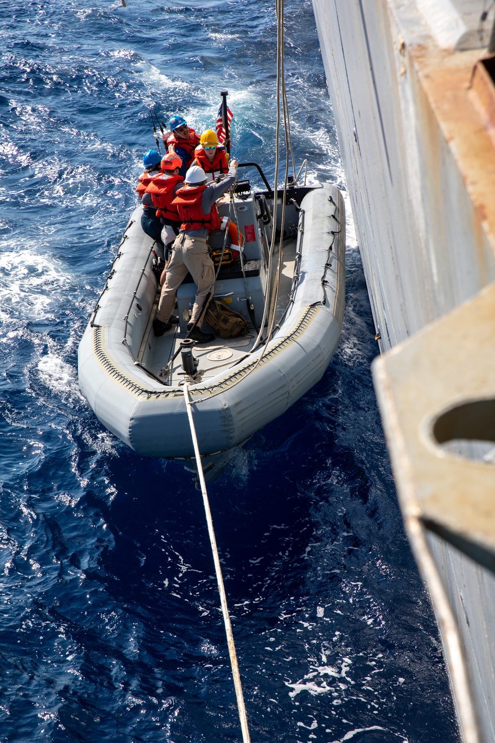 Routine Operations Aboard the USS Cole