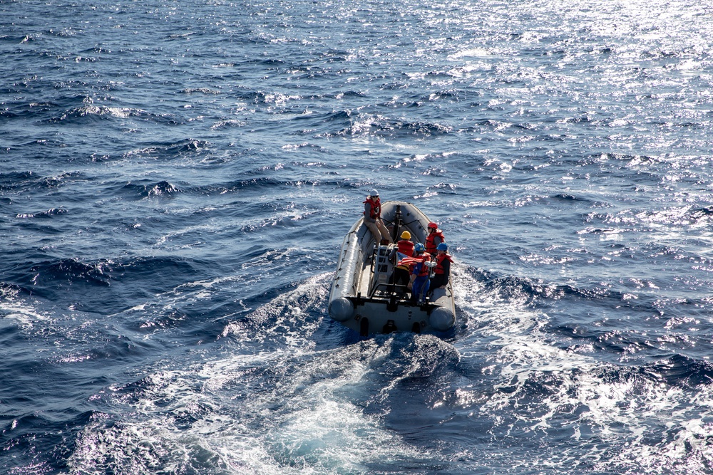 Routine Operations Aboard the USS Cole