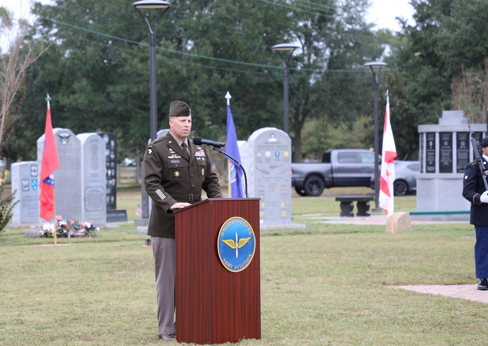 Veterans Day Ceremony at Fort Novosel