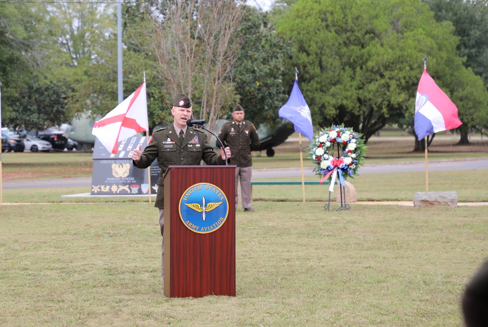 Veterans Day Ceremony at Fort Novosel