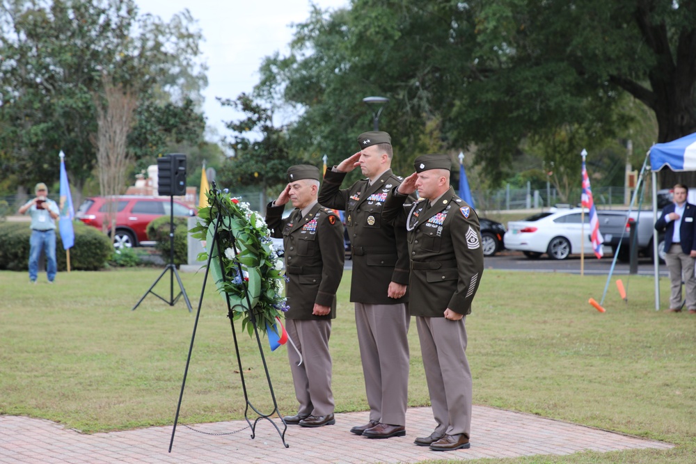 Veterans Day Ceremony at Fort Novosel