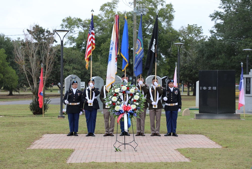 Veterans Day Ceremony at Fort Novosel