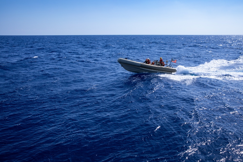 Routine Operations Aboard the USS Cole