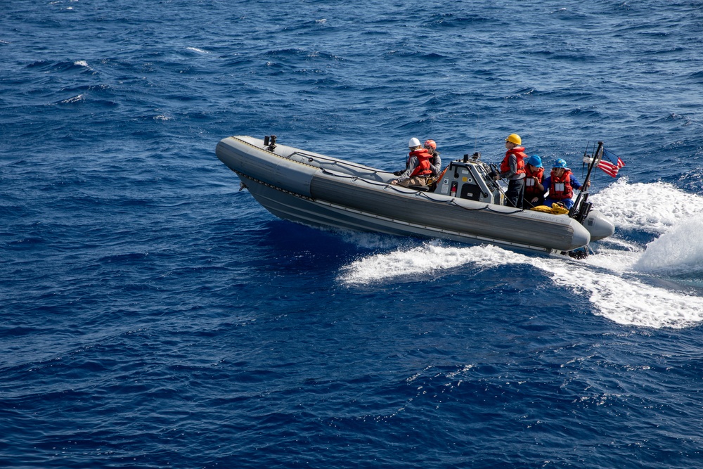 Routine Operations Aboard the USS Cole