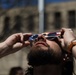 Kansas City District Employees Observe Solar Eclipse