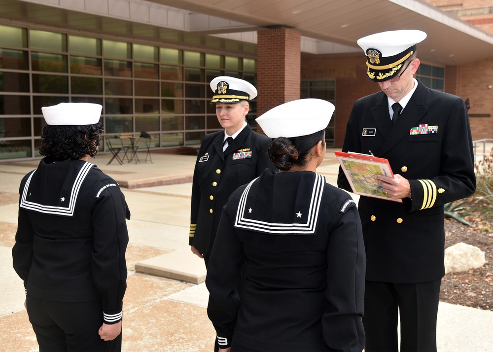 NAMRU San Antonio conducts Uniform Inspection