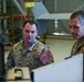 California ANG Command Chief Visits 163d Attack Wing, Coins Airman for Excellence