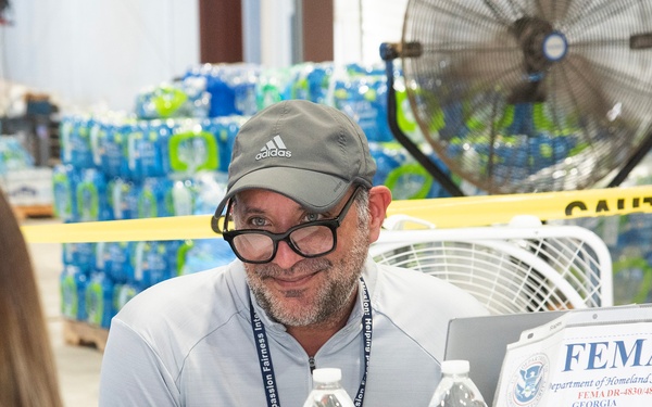 FEMA Assisting Resident Affected by Hurricane Helene