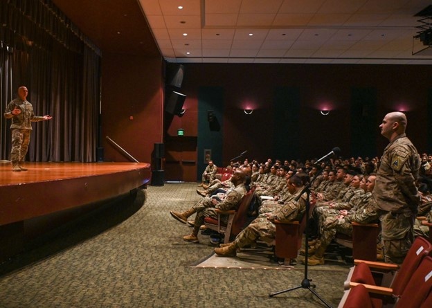 Chief Master Sergeant of the Air Force Visits Vandenberg