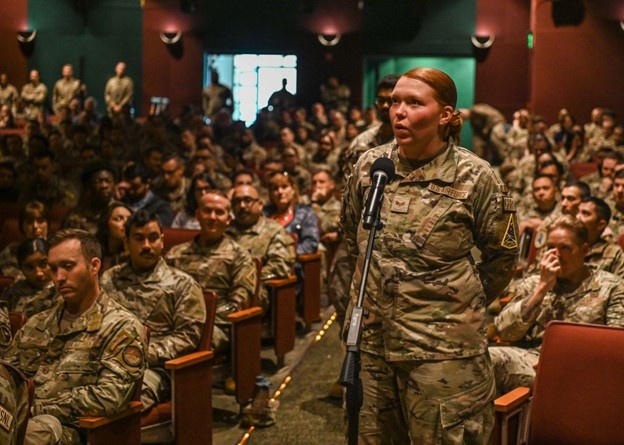 Chief Master Sergeant of the Air Force Visits Vandenberg