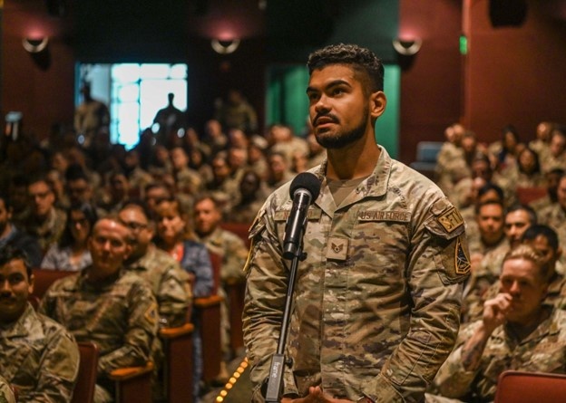 Chief Master Sergeant of the Air Force Visits Vandenberg