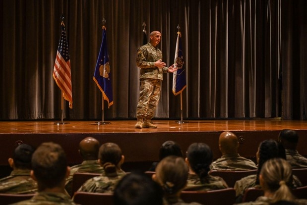 Chief Master Sergeant of the Air Force Visits Vandenberg