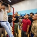 Marines team up with No Hate Tour at Elsik High School