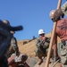 NMCB 4 Seabees Place Concrete for Ft. Hunter Liggett Pistol Qualification Range