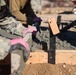 NMCB 4 Seabees Place Concrete for Ft. Hunter Liggett Pistol Qualification Range