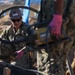 NMCB 4 Seabees Place Concrete for Ft. Hunter Liggett Pistol Qualification Range