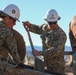 NMCB 4 Seabees Place Concrete for Ft. Hunter Liggett Pistol Qualification Range