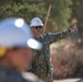 NMCB 4 Seabees Place Concrete for Ft. Hunter Liggett Pistol Qualification Range