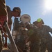 NMCB 4 Seabees Place Concrete for Ft. Hunter Liggett Pistol Qualification Range