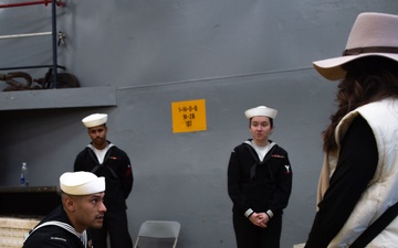 USS Germantown Ship Tour During Fleet Week San Diego