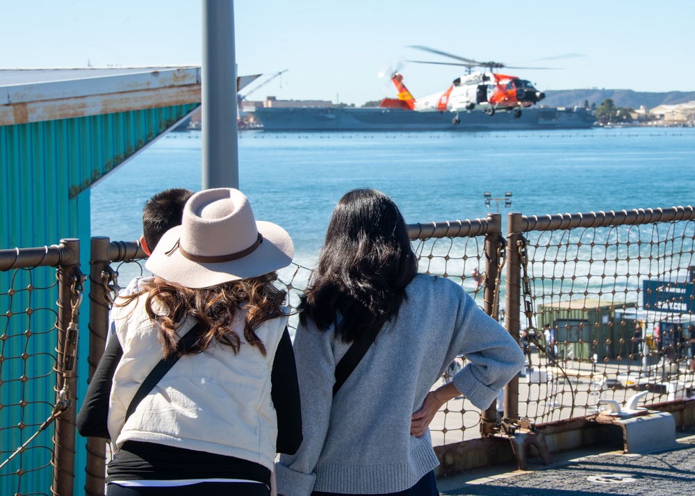 USS Germantown Ship Tour During Fleet Week San Diego