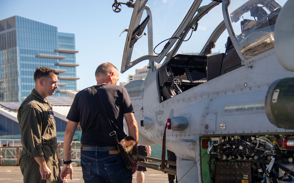 USS Germantown (LSD 42) Arrives at Broadway Pier for Fleet Week San Diego