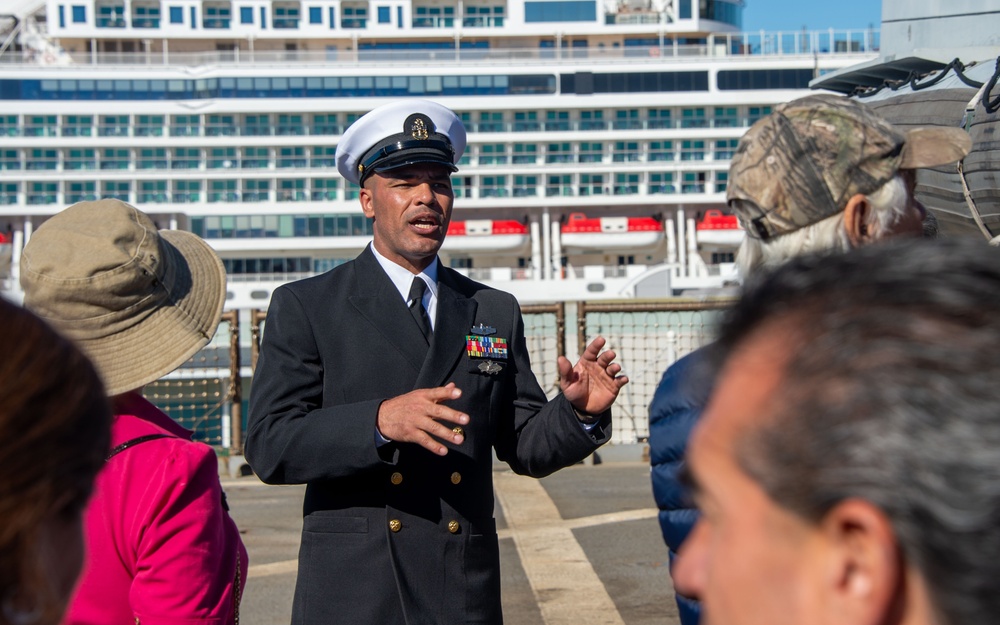 USS Germantown Ship Tour During Fleet Week San Diego