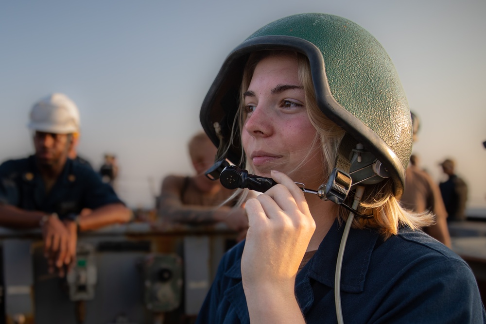 Routine Operations Aboard the USS Cole