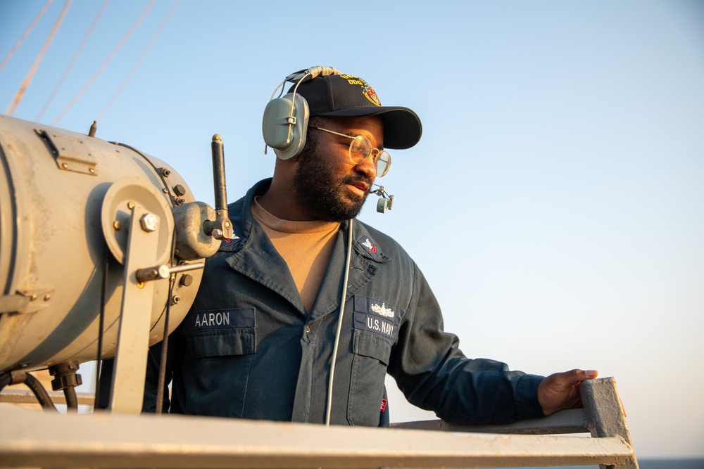 Routine Operations Aboard the USS Cole