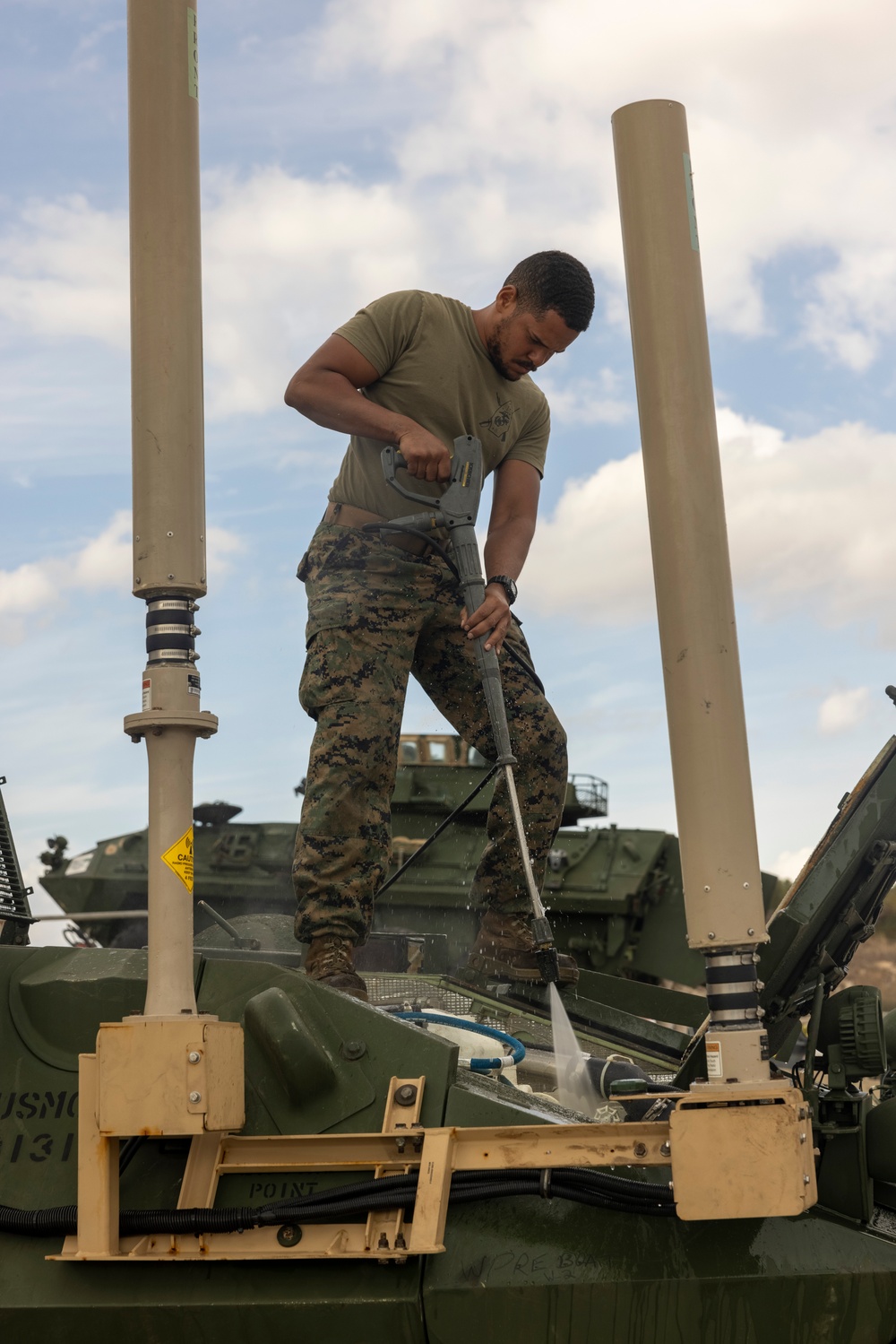 24th MEU (SOC) Agricultural Washdown