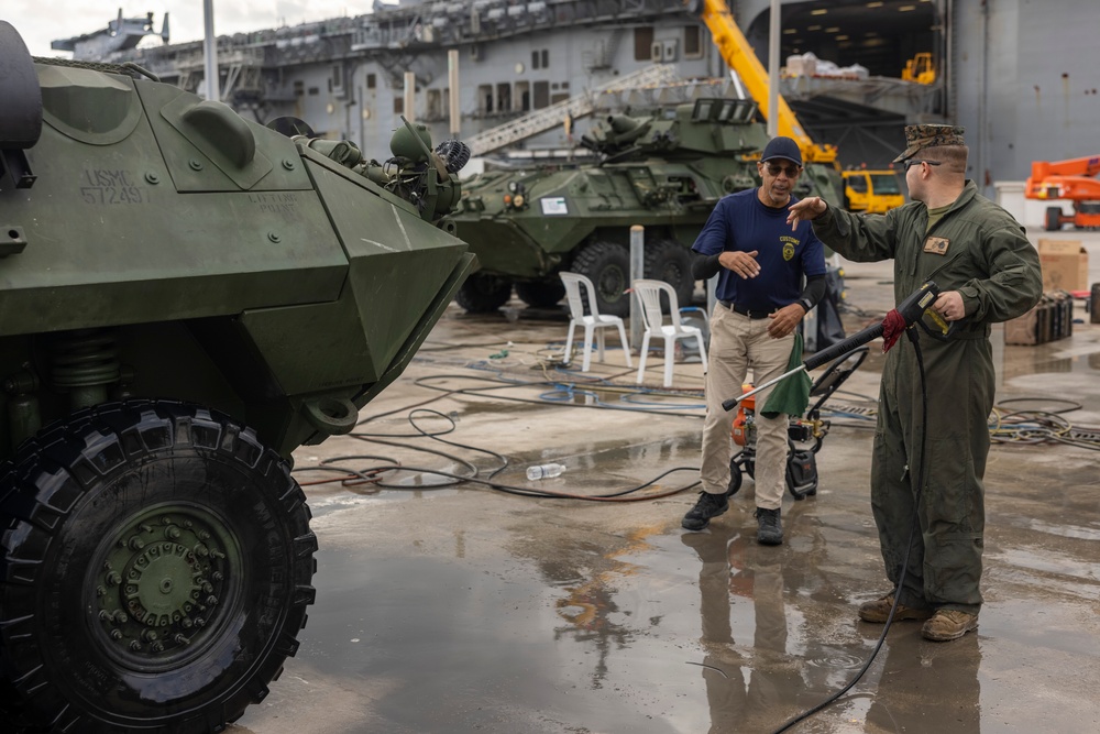 24th MEU (SOC) Agricultural Washdown