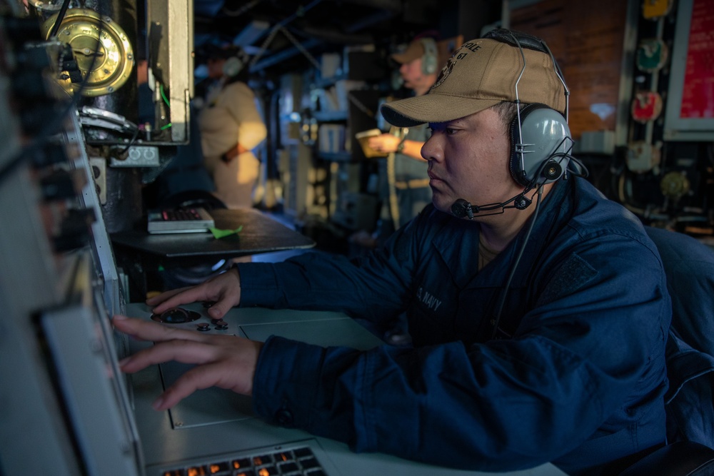 Routine Operations Aboard the USS Cole