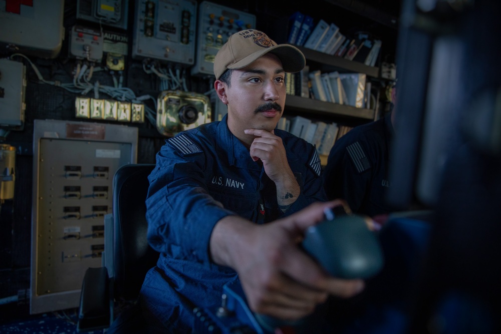 Routine Operations Aboard the USS Cole